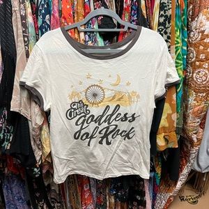 Euc goddess of rock tee